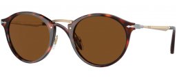 Sunglasses - Persol - PO3166S - 24/57 HAVANA // CRYSTAL BROWN POLARIZED