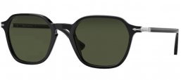 Sunglasses - Persol - PO3256S - 95/31 BLACK // GREEN