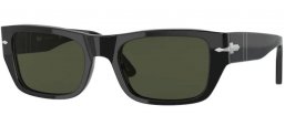 Sunglasses - Persol - PO3268S - 95/31 BLACK // GREEN