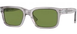 Sunglasses - Persol - PO3272S - 309/4E  TRANSPARENT GREY // GREEN