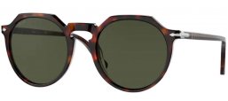 Lunettes de soleil - Persol - PO3281S - 24/31 HAVANA // GREEN