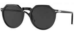 Lunettes de soleil - Persol - PO3281S - 95/48 BLACK // DARK GREY POLARIZED