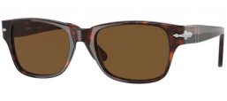 Lunettes de soleil - Persol - PO3288S - 24/57 HAVANA // BROWN POLARIZED