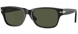Sunglasses - Persol - PO3288S - 95/31 BLACK // GREEN