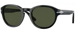 Sunglasses - Persol - PO3304S - 95/31 BLACK // GREEN