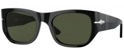 Gafas de Sol - Persol - PO3308S - 95/31 BLACK // GREEN