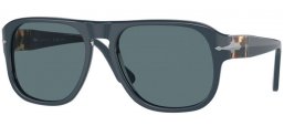 Lunettes de soleil - Persol - PO3310S JEAN - 11893R POWDER BLUE // BLUE POLARIZED