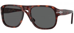 Lunettes de soleil - Persol - PO3310S JEAN - 24/B1 HAVANA // BLACK