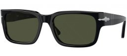Sunglasses - Persol - PO3315S - 95/31  BLACK // GREEN