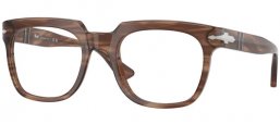 Lunettes de vue - Persol - PO3325V - 1208  STRIPED BROWN