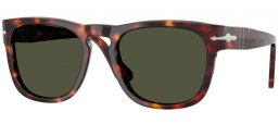 Lunettes de soleil - Persol - PO3333S ELIO - 24/31  HAVANA // GREEN