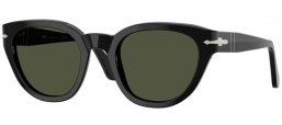 Lunettes de soleil - Persol - PO3379S - 95/31 BLACK // GREEN