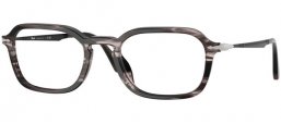 Monturas - Persol - PO3381V - 1238  STRIPED BLACK GREY