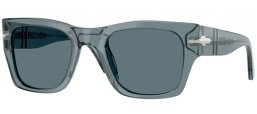 Gafas de Sol - Persol - PO3384S - 12273R  TRANSPARENT OCEAN // DARK BLUE POLARIZED