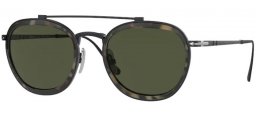 Sunglasses - Persol - PO5008ST - 801531 BLACK // GREEN