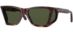 Sunglasses - Persol - PO0009 - 24/31 HAVANA // CRYSTAL GREEN