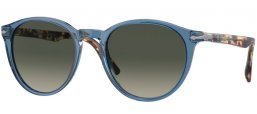 Sunglasses - Persol - PO3152S - 120271  TRANSPARENT NAVY BLUE // GREY GRADIENT