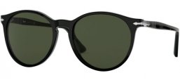 Sunglasses - Persol - PO3228S - 95/31 BLACK // GREEN