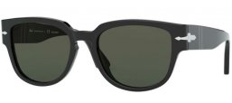 Gafas de Sol - Persol - PO3231S - 95/58 BLACK // GREEN POLARIZED