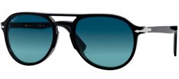 Lunettes de soleil - Persol - PO3235S - 095/S3 BLACK // BLUE GRADIENT POLARIZED