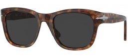 Sunglasses - Persol - PO3313S - 108/48 COFFEE // BLACK POLARIZED