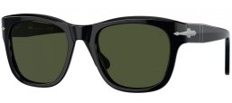 Sunglasses - Persol - PO3313S - 95/31 BLACK // GREEN