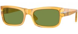 Sunglasses - Persol - PO3326S - 204/4E  HONEY // GREEN ANTIREFLECTION