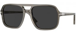 Lunettes de soleil - Persol - PO3328S - 110348  SMOKED // BLACK ANTIREFLECTION POLARIZED