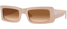 Sunglasses - Persol - PO3332S - 119551  SOLID BEIGE // BROWN GRADIENT