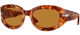 Lunettes de soleil - Persol - PO3335S - 106/53 TORTOISE BROWN // BROWN ANTIREFLECTION