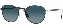 Gafas de Sol - Persol - PO5002ST - 8004Q8 MATTE BLACK // AZURE GRADIENT BLUE