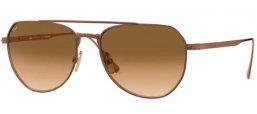 Sunglasses - Persol - PO5003ST - 800351 BRONZE // CLEAR GRADIENT BROWN