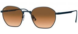 Sunglasses - Persol - PO5004ST - 800251 BRUSHED NAVY // BROWN GRADIENT