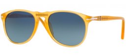 Sunglasses - Persol - PO9649S - 204/S3 MIELE // DARK BLUE GRADIENT POLARIZED