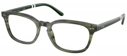 Monturas - POLO Ralph Lauren - PH2294 - 6316  SHINY STRIPED GREEN