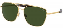 Gafas de Sol - POLO Ralph Lauren - PH3147 - 941171  SHINY GOLD // GREEN BOTTLE