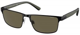 Gafas de Sol - POLO Ralph Lauren - PH3155 - 9258/3 SHINY BLACK // BROWN