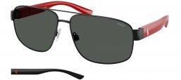 Gafas de Sol - POLO Ralph Lauren - PH3156 - 926787  SEMI SHINY BLACK // DARK GREY