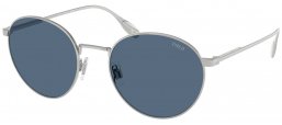 Gafas de Sol - POLO Ralph Lauren - PH3158 - 942380  BRUSHED SILVER // DARK BLUE
