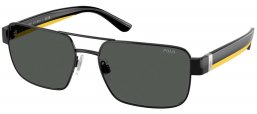 Gafas de Sol - POLO Ralph Lauren - PH3161 - 922387  SHINY BLACK // DARK GREY