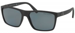 Gafas de Sol - POLO Ralph Lauren - PH4133 - 528481 MATTE BLACK // GREY POLARIZED