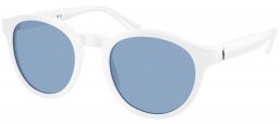 Gafas de Sol - POLO Ralph Lauren - PH4192 - 554472  SHINY WHITE // LIGHT BLUE