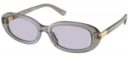 Gafas de Sol - POLO Ralph Lauren - PH4198U - 63181A  TRANSPARENT DARK GREY // LILAC