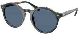 Gafas de Sol - POLO Ralph Lauren - PH4204U - 562180  BRIGHT TARTAN BLUE GREEN // DARK BLUE
