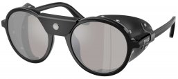 Gafas de Sol - POLO Ralph Lauren - PH4216QU - 50016G  SHINY BLACK // LIGHT GREY MIRROR SILVER