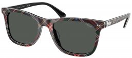 Gafas de Sol - POLO Ralph Lauren - PH4220U - 620287  SHINY TARTAN RED // DARK GREY