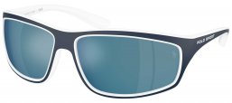 Gafas de Sol - POLO Ralph Lauren - PH4227U - 547155  MATTE WHITE BLUE // GREY MIRROR BLUE