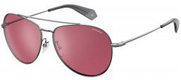 Gafas de Sol - Polaroid - PLD 2083/G/S - 6LB (XN) RUTHENIUM // PLATINUM POLARIZED