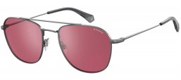 Gafas de Sol - Polaroid - PLD 2084/G/S - 6LB (XN) RUTHENIUM // PLATINUM POLARIZED