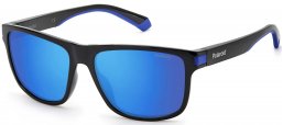 Gafas de Sol - Polaroid - PLD 2123/S - D51 (5X) BLACK BLUE // BLUE MIRROR POLARIZED